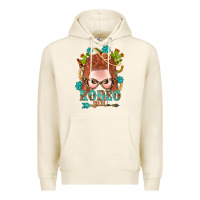 Tofu Western Rodeo Girl Braid Red Hair Premium Hoodie - BundleAndBundleShop