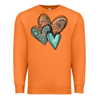 Carrot western love hearts Premium Sweatshirt - MaliasSmallBusiness