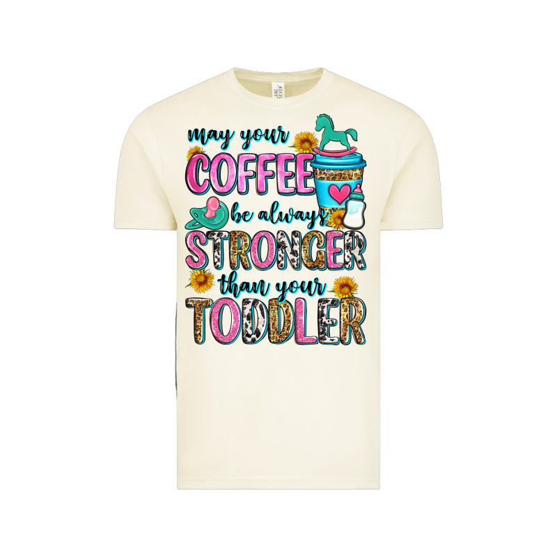May Your Coffee Be Always Stronger Than Your Toodl Vintage Tee by Zillion Design Studio | Teevron