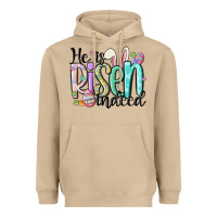 Mushroom he is risen indeed Heavyweight Hoodie - MaliasSmallBusiness