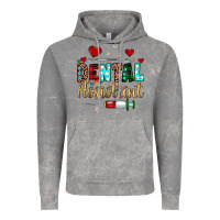 Cloud Rock Christmas dental assistant Vintage Hoodie - JahusDesignShop