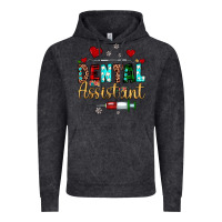 Vintage Black Christmas dental assistant Vintage Hoodie - JahusDesignShop