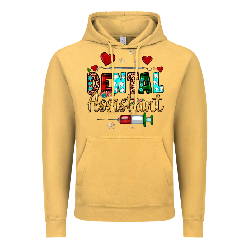 Christmas Dental Assistant Vintage Hoodie by JahusDesignShop | Teevron