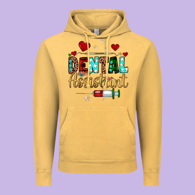 Christmas Dental Assistant Vintage Hoodie Designed By Jahusdesignshop