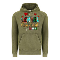 Vintage Olive Christmas dental assistant Vintage Hoodie - JahusDesignShop