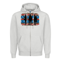 Dove Grey armed forces day soldier Zipper Hoodie - Artiststas