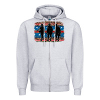 Heather Grey armed forces day soldier Zipper Hoodie - Artiststas