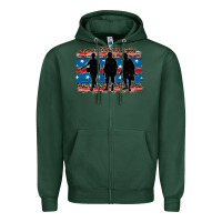 Sports Green armed forces day soldier Zipper Hoodie - Artiststas
