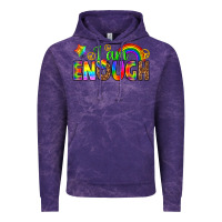 Cloud Purple i am enough Vintage Hoodie - texasbilliewilder