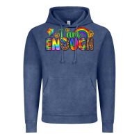Vintage Denim i am enough Vintage Hoodie - texasbilliewilder