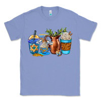 Colony Blue hannukah coffee cups Classic Tee - AdoDesignShop