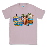 Lilac hannukah coffee cups Classic Tee - AdoDesignShop
