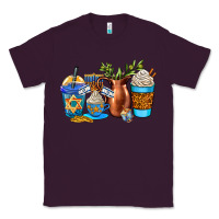 Plum hannukah coffee cups Classic Tee - AdoDesignShop