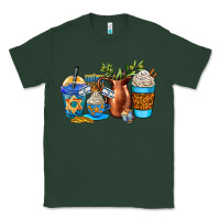 Sports Green hannukah coffee cups Classic Tee - AdoDesignShop