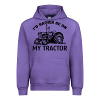 Tulip I D Rather Be On My Tractor Urban Hoodie - Bettercallsaul