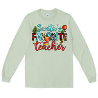 Matcha santa s favorite teacher Long Sleeve Tee - JahusDesignShop