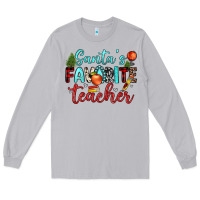 Moon Dust santa s favorite teacher Long Sleeve Tee - JahusDesignShop