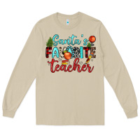 Mushroom santa s favorite teacher Long Sleeve Tee - JahusDesignShop