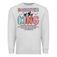 Dove Grey daughter of the king Premium Sweatshirt - MaliasSmallBusiness