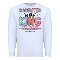 White daughter of the king Premium Sweatshirt - MaliasSmallBusiness