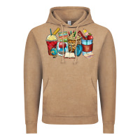 Vintage Coffee teacher coffee cups Vintage Hoodie - Zillion Design Studio