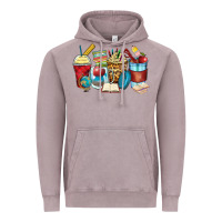 Vintage Zinc teacher coffee cups Vintage Hoodie - Zillion Design Studio