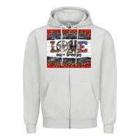Dove Grey armed forces day love our troops Zipper Hoodie - Artiststas