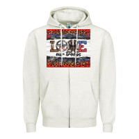 Armed Forces Day Love Our Troops Zipper Hoodie | Teevron