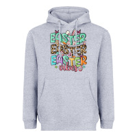 Heather Grey easter vibes Heavyweight Hoodie - MaliasSmallBusiness