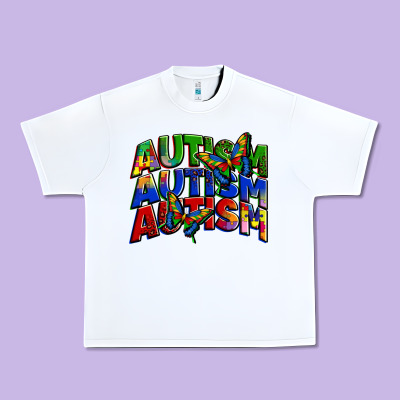Autism Autism Autism Urban Heavy Tee Designed By Zillion Design Studio