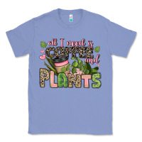 Colony Blue all i need is coffee and plants Classic Tee - JahusDesignShop