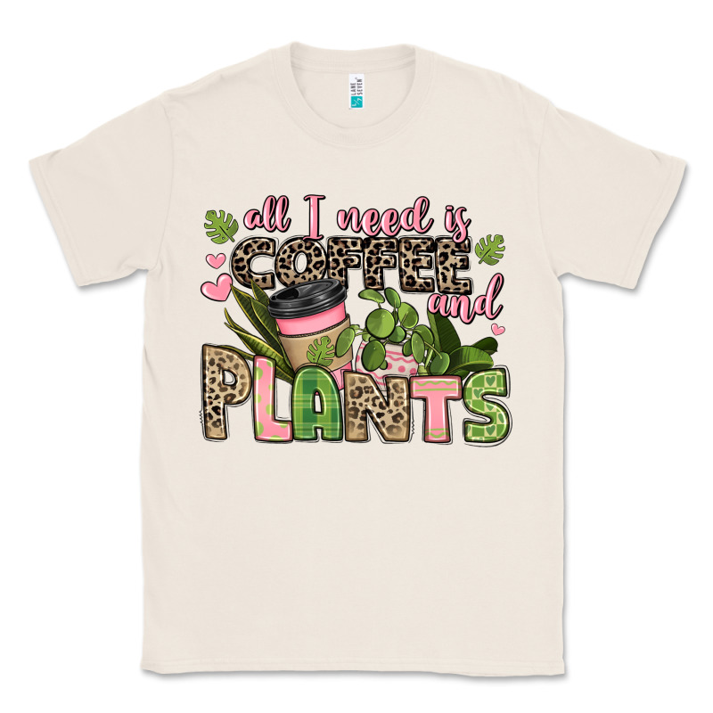 All I Need Is Coffee And Plants Classic Tee by JahusDesignShop | Teevron