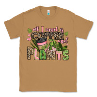 Toasted Coconut all i need is coffee and plants Classic Tee - JahusDesignShop