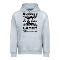 Heather Grey Blessed To Be Called Gammy Urban Hoodie - Bettercallsaul