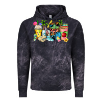 Cloud Black summer teacher coffee cups Vintage Hoodie - Zillion Design Studio