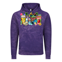 Cloud Purple summer teacher coffee cups Vintage Hoodie - Zillion Design Studio