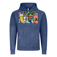 Vintage Denim summer teacher coffee cups Vintage Hoodie - Zillion Design Studio
