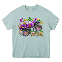 Mardi Gras Monster Truck Heavy Core Tee | Teevron