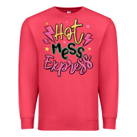 Cardinal hot mess express Premium Sweatshirt - MaliasSmallBusiness