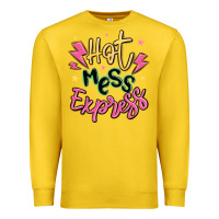 Lemon hot mess express Premium Sweatshirt - MaliasSmallBusiness