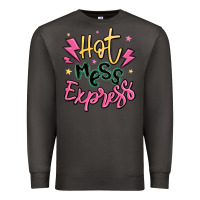 Smoke hot mess express Premium Sweatshirt - MaliasSmallBusiness