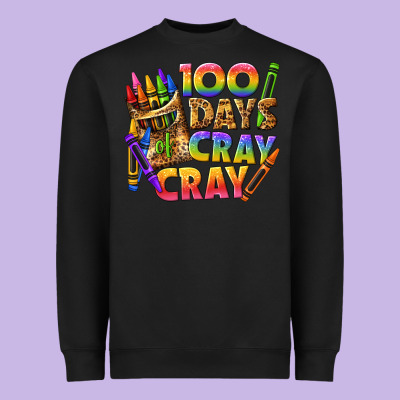 100 Days Of Cray Cray Tbw Heavyweight Sweatshirt Designed By Texasbilliewilder