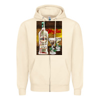Sandshell martini Zipper Hoodie - AdoDesignShop