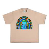 Burro autism elephant rainbow Urban Heavy Tee - Zillion Design Studio