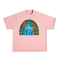 Salmon autism elephant rainbow Urban Heavy Tee - Zillion Design Studio