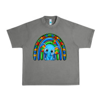 Tornado autism elephant rainbow Urban Heavy Tee - Zillion Design Studio
