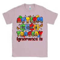 Lilac autism is not a tragedy ignorance is Classic Tee - JahusDesignShop