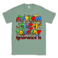 Sage autism is not a tragedy ignorance is Classic Tee - JahusDesignShop