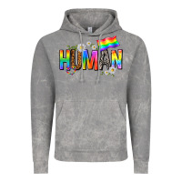 Cloud Rock human with daisies Vintage Hoodie - texasbilliewilder