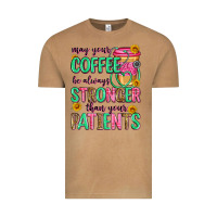 Vintage Camel may your coffee be always stronger than your patie Vintage Tee - Zillion Design Studio